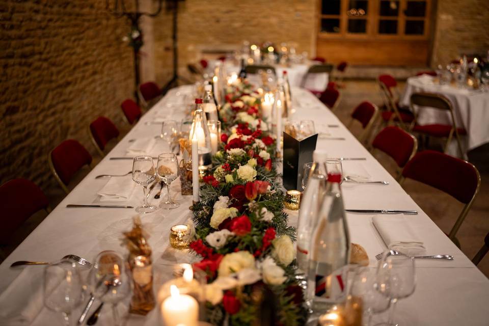 Table d'honneur G&D