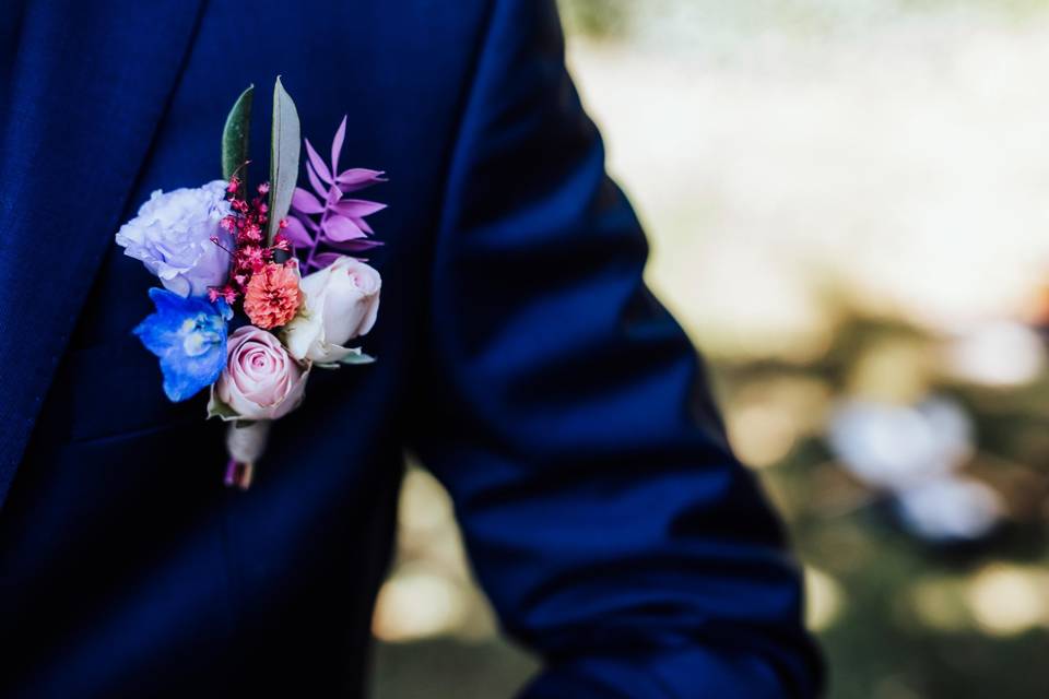 Boutonnière marié