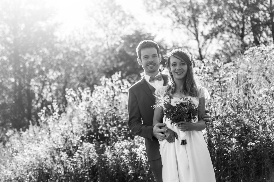 Couple souriant
