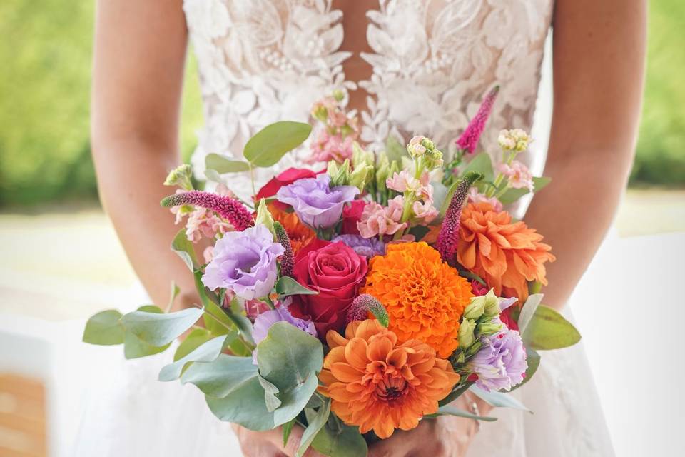 Bouquet de mariée Mélanie