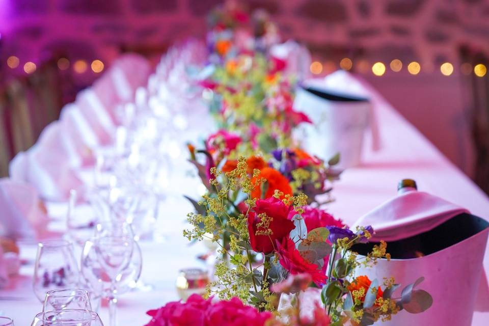Centre de table d'honneur