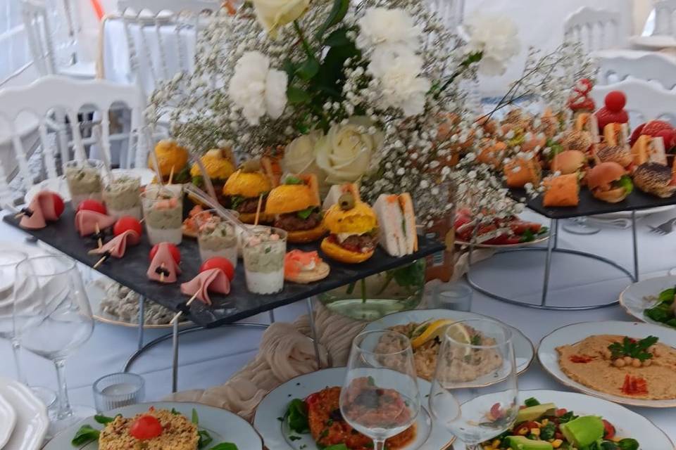 Table Mezzes, piece cocktail