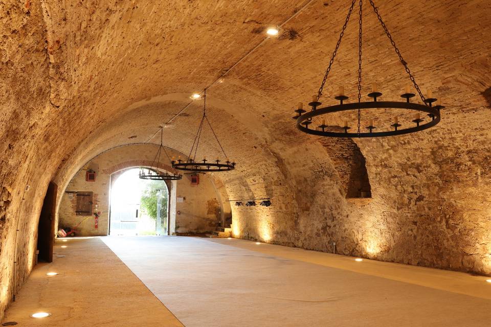 Cave voutée de réception