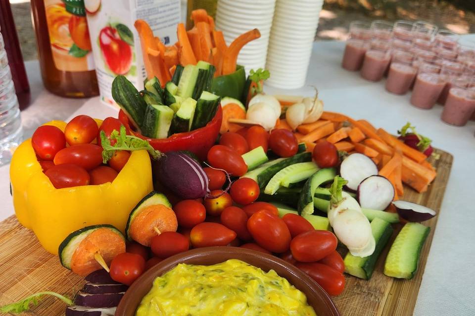 Planche de crudités