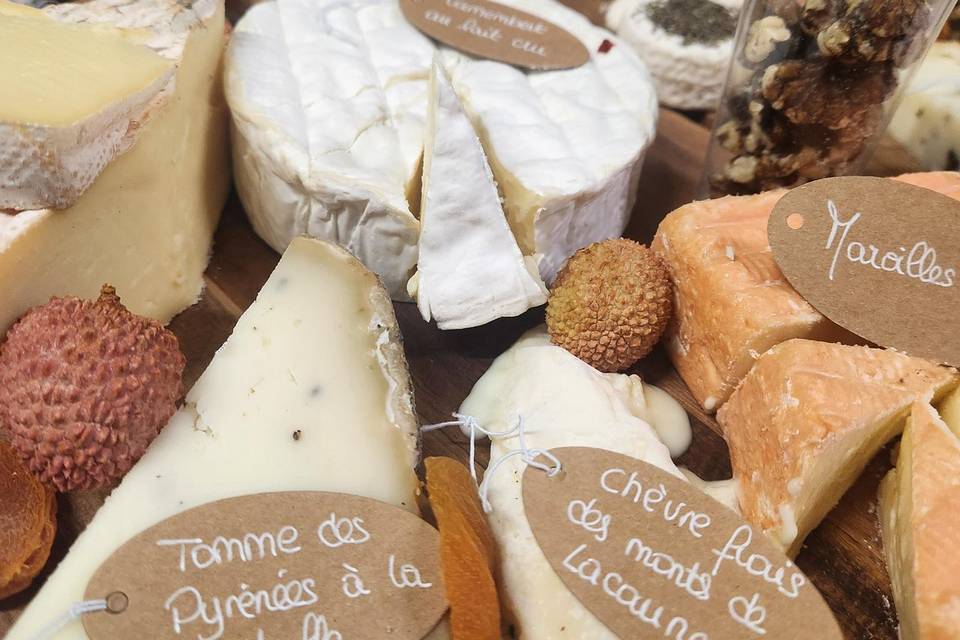 Planche de fromages