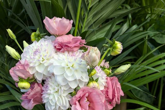 Bouquet à lancer