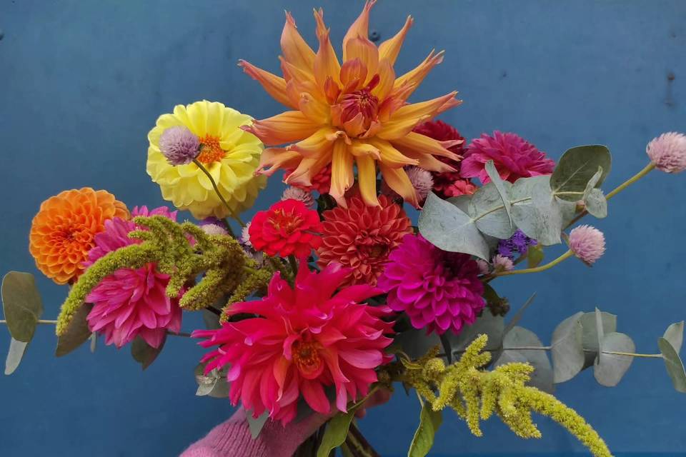 Bouquet flou de saison