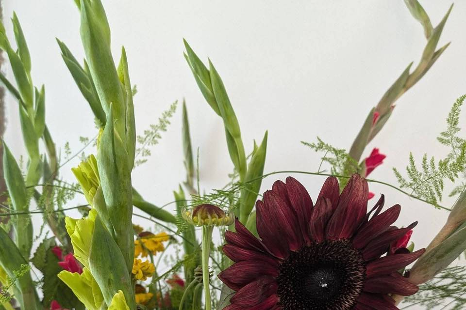 Bouquet à face