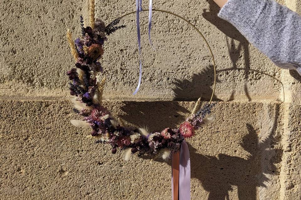 Cerceau fleuri