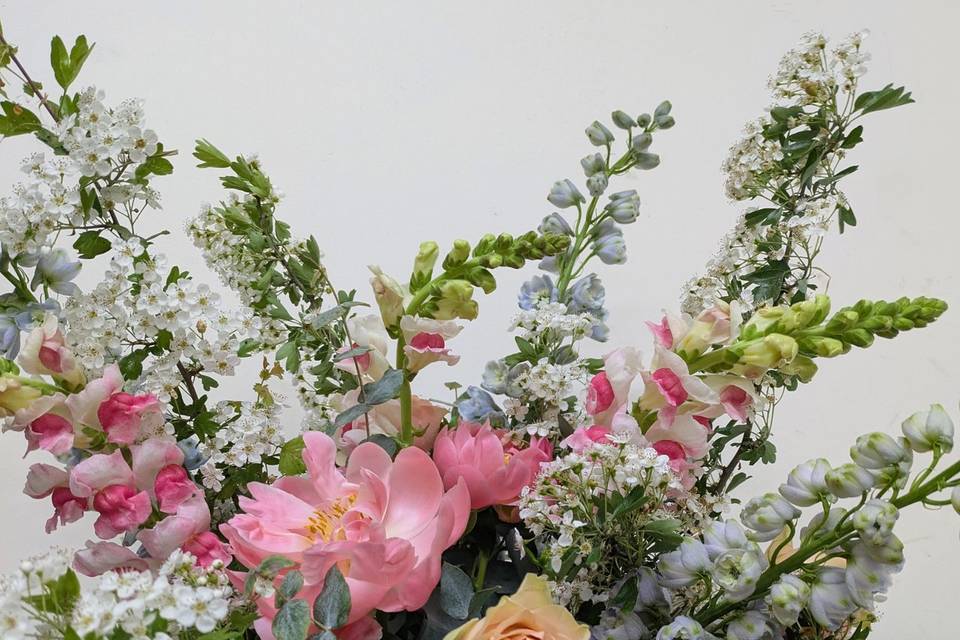 Bouquet flou