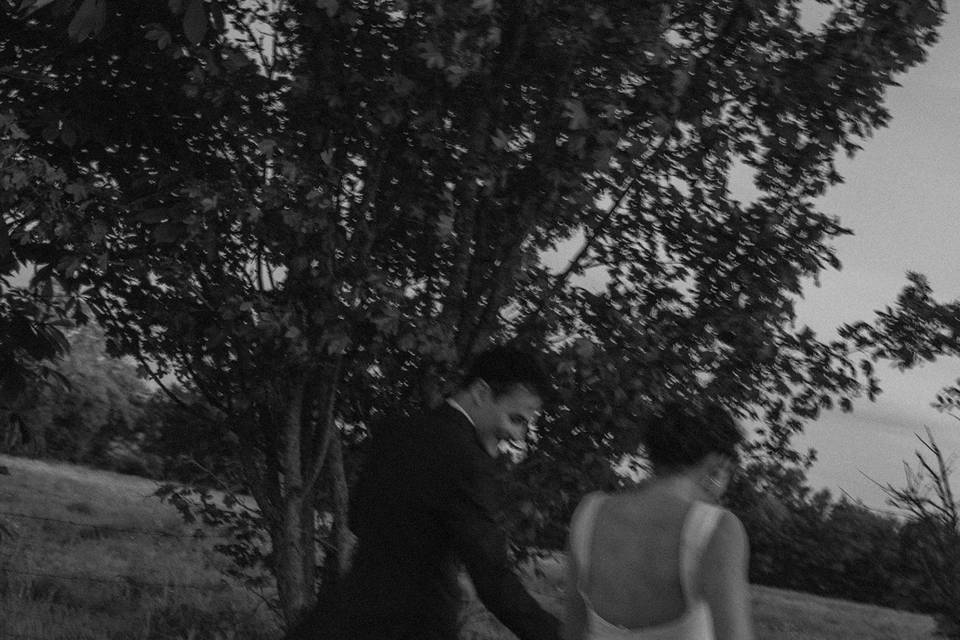 Photos de couple flou de mouve