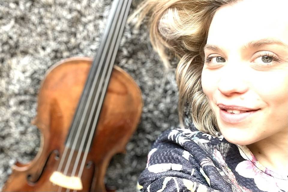 Avec son violon