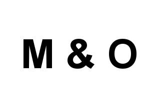 M & O logo