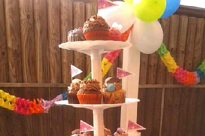 Fontaine cupcakes