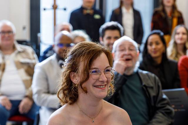 Une jolie future mariée