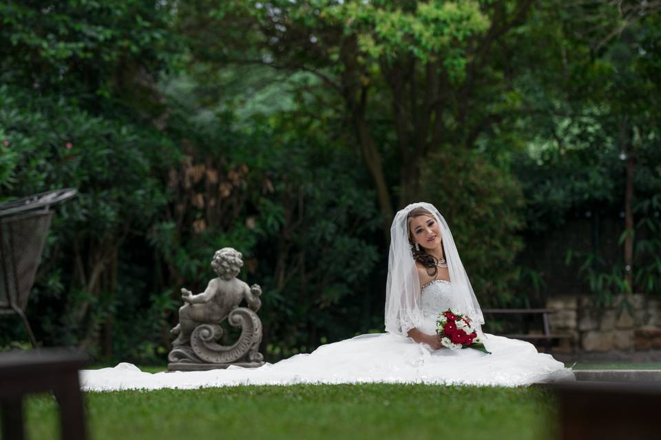 Photo de la mariée