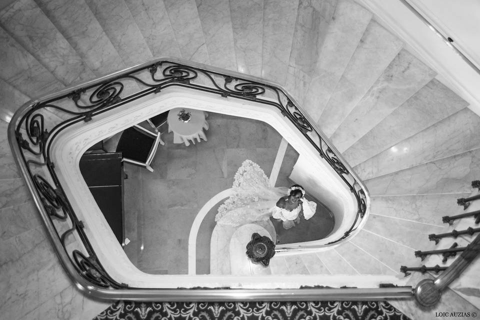 Escalier du Carlton Cannes