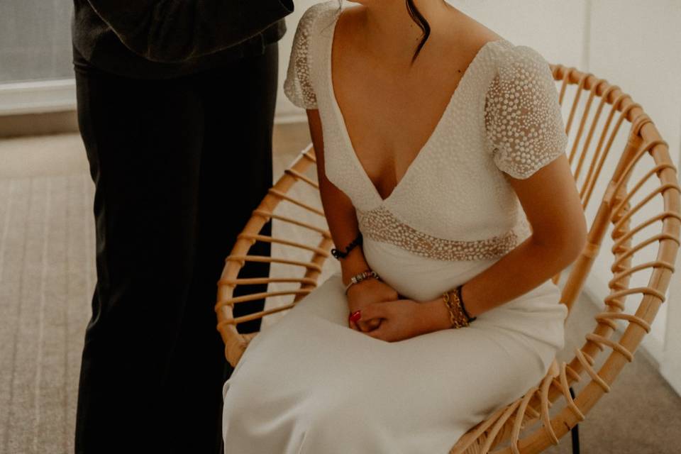 Backstage photo
