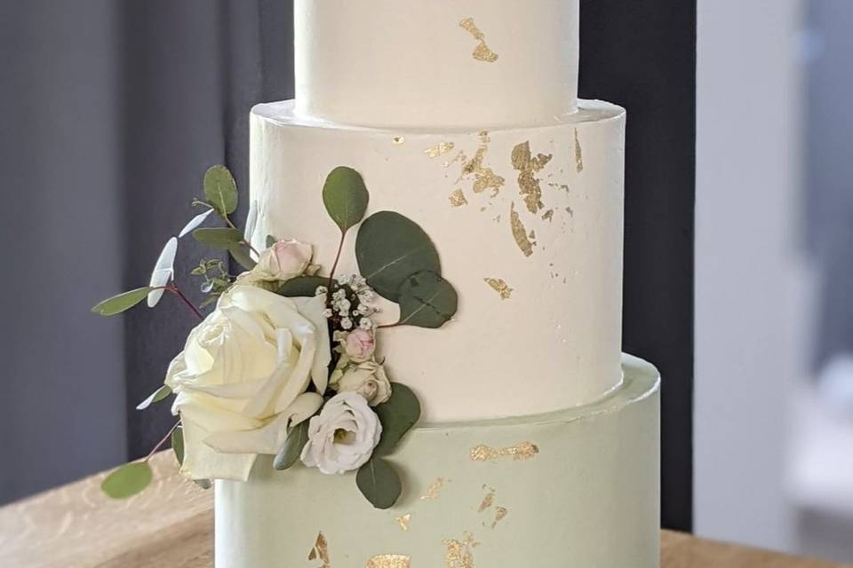 Wedding cake champetre