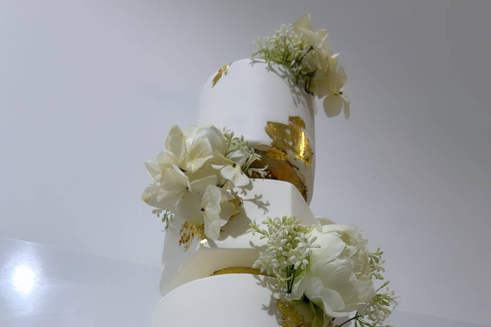 Wedding cake motif royale