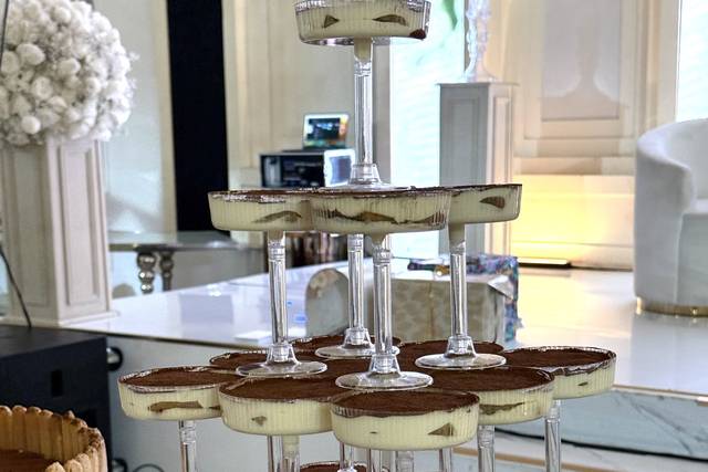 Tiramisu tower
