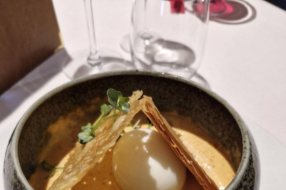 Oeuf Mollet au Chorizo