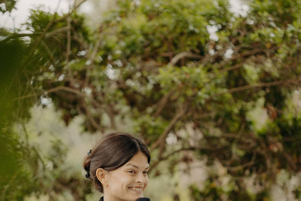 Celia Brunier officiante