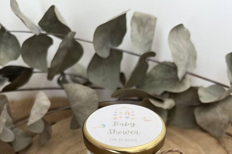 Mini-bougie baby shower 40 ml