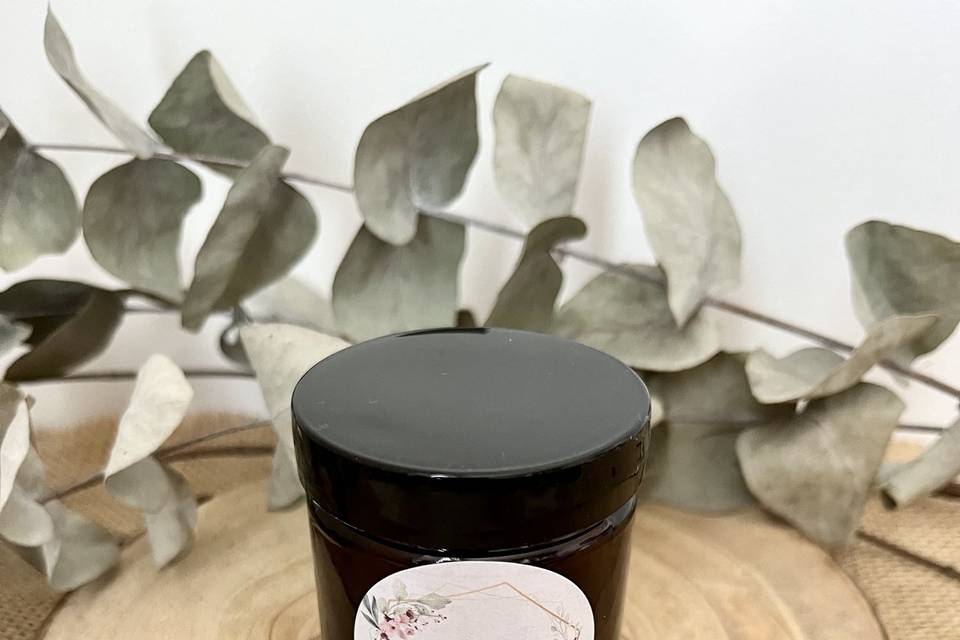 Mini-bougie pot ambre 60 ml
