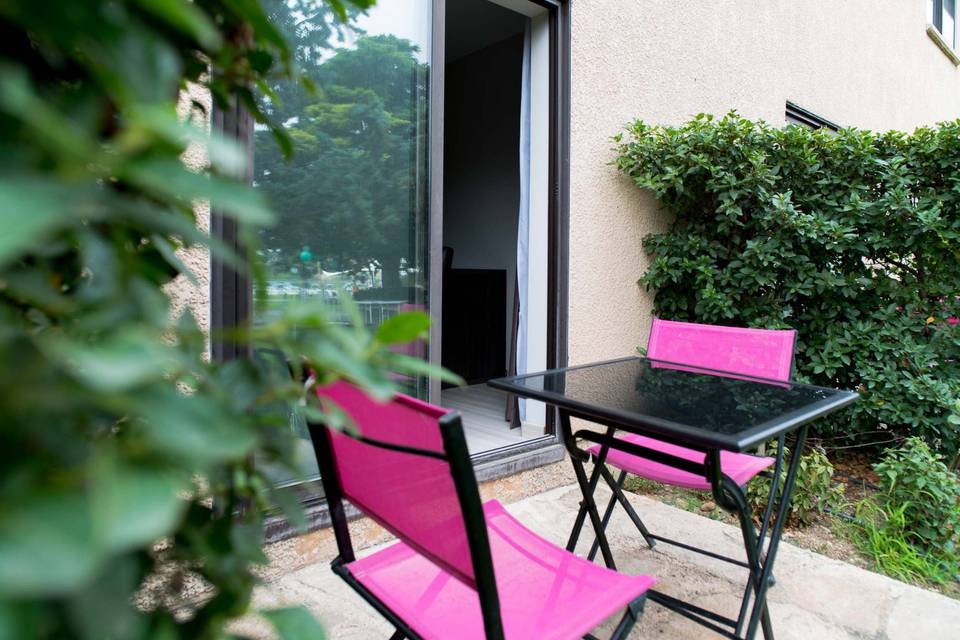 Petite terrasse privée