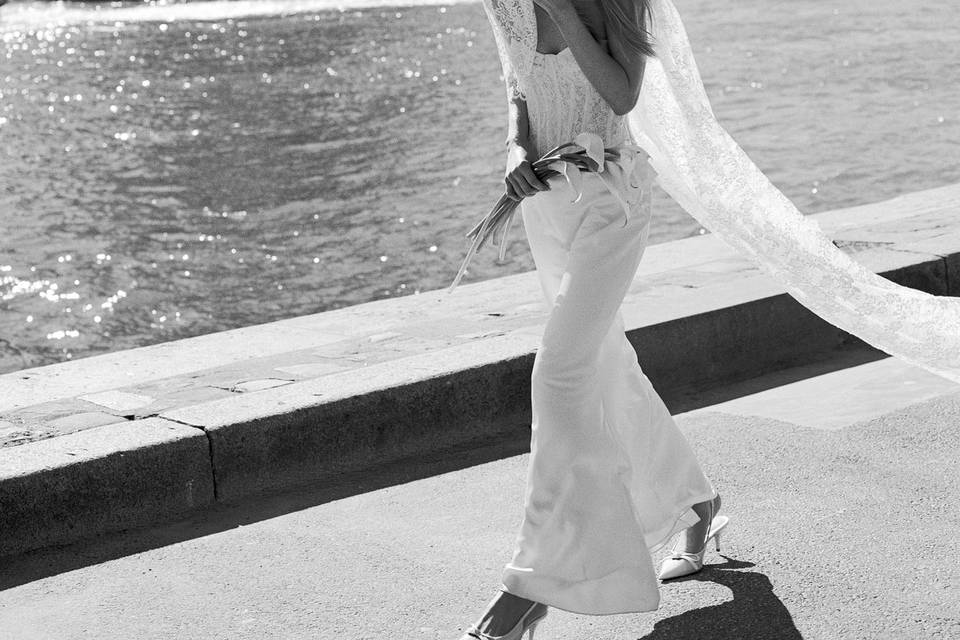 Voile de mariée Elisabeth Veil