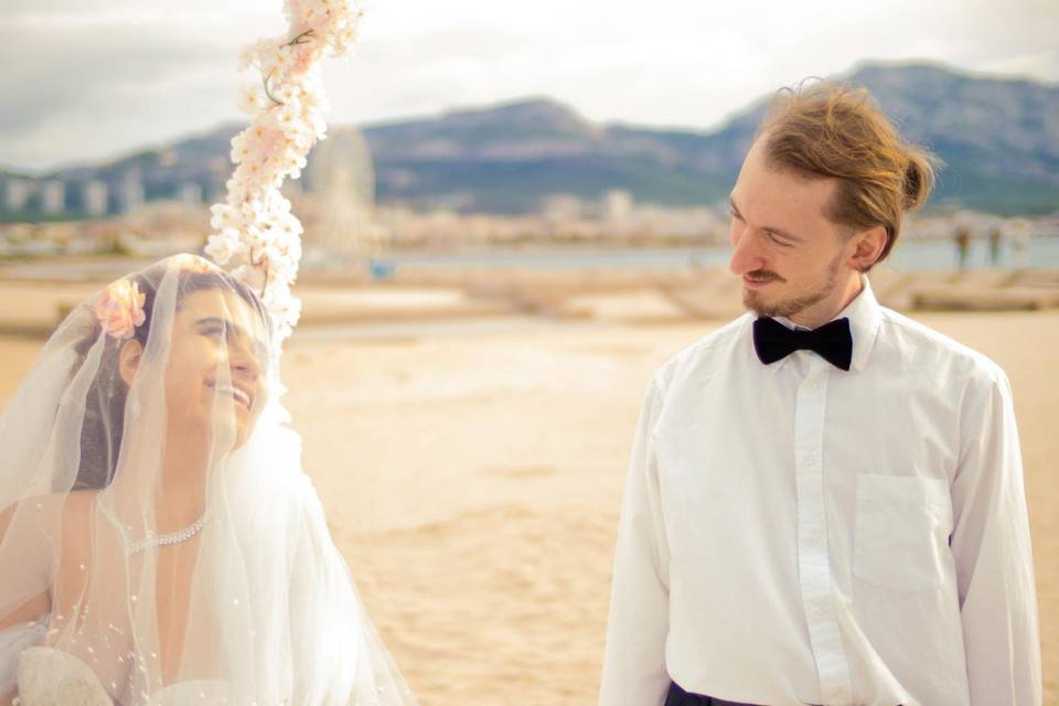 L'amour à la plage
