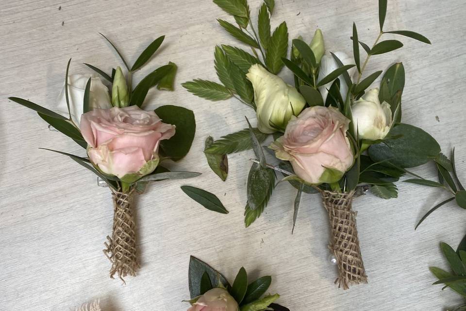 Ensemble boutonnière