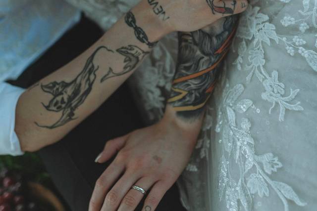 Mariés tatoués