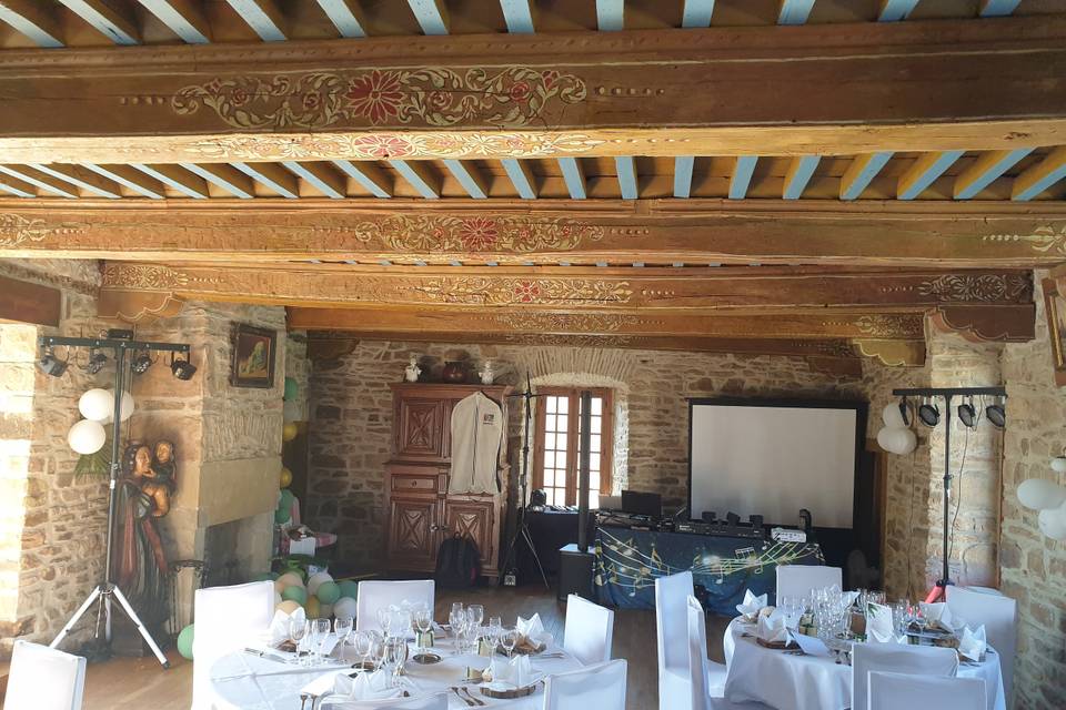 Décoration salle de mariage