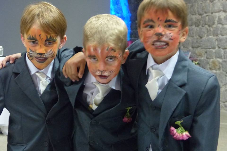 Maquillage enfant mariage