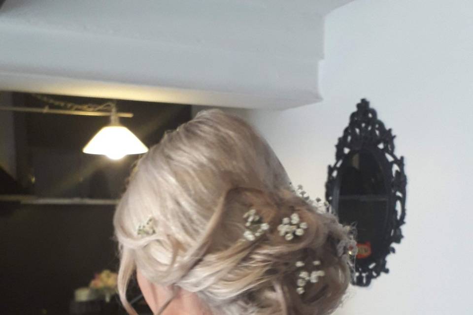 Concept coiffure mariage