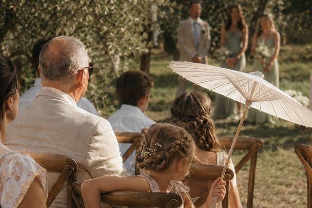 Petite fille mariage