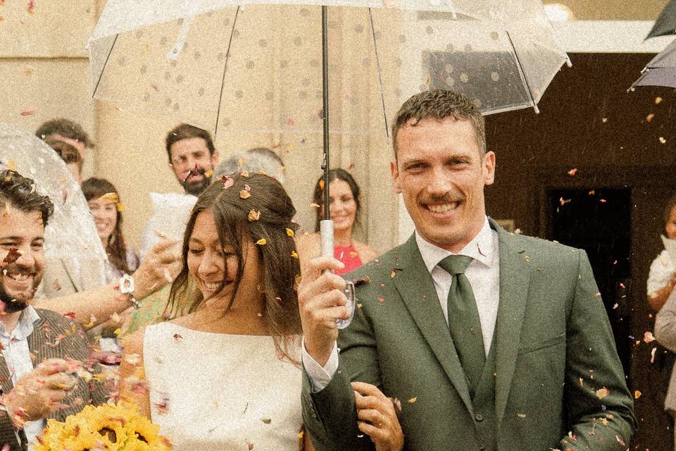 Mariage pluvieux