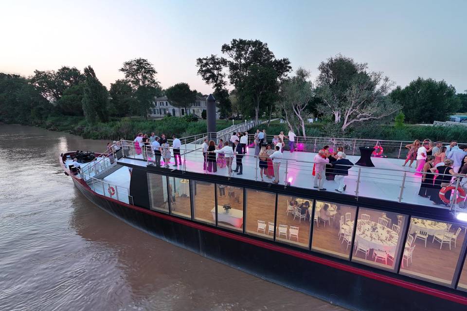 Mariage sur le rooftop