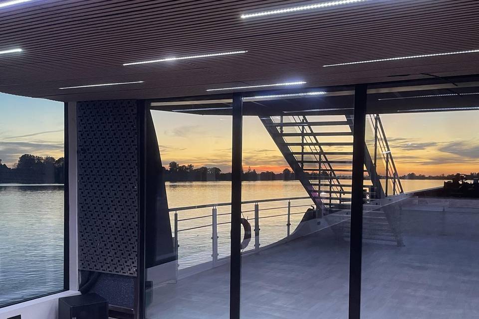 Vu depuis la salle