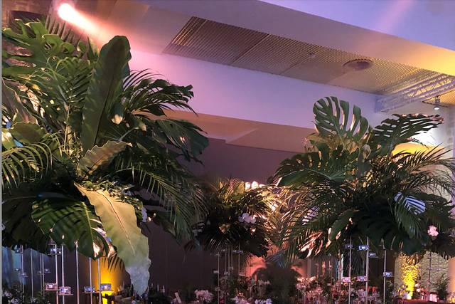 Diner thème jungle
