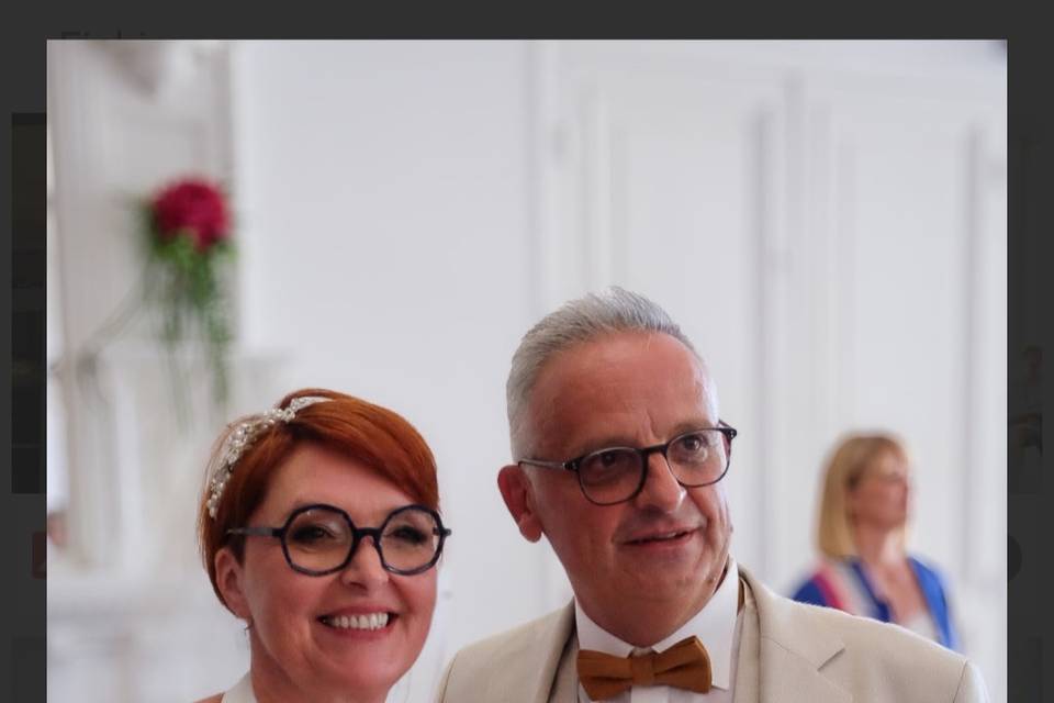 Mariage bleu