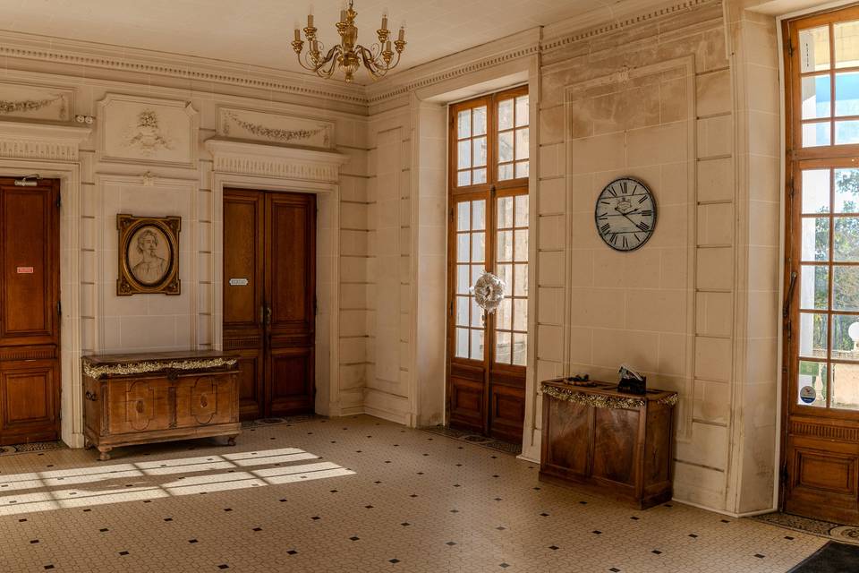 Hall d'entrée du Château