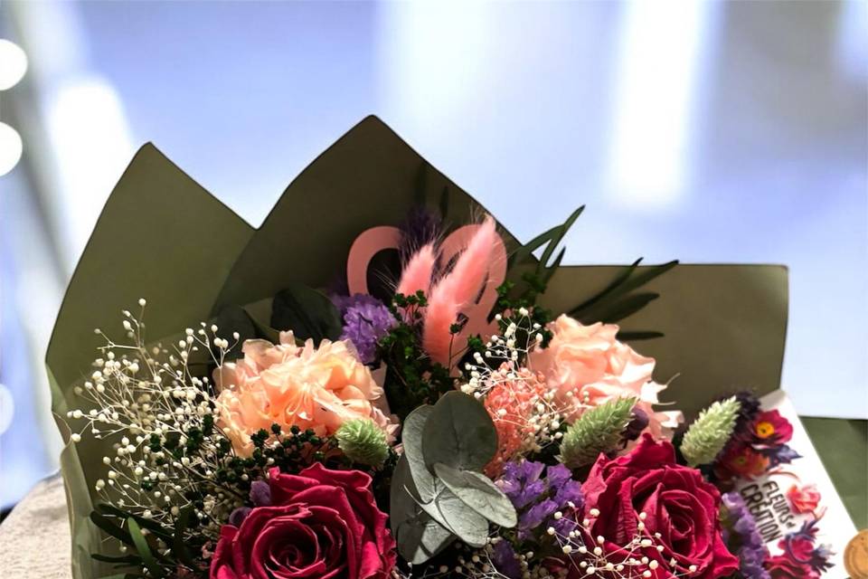 Bouquet cadeaux, Belle, maman