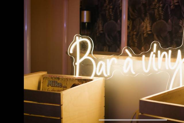 Bar a vinyle