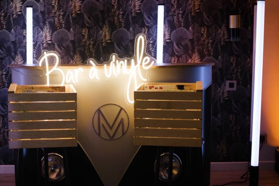 Bar a vinyle
