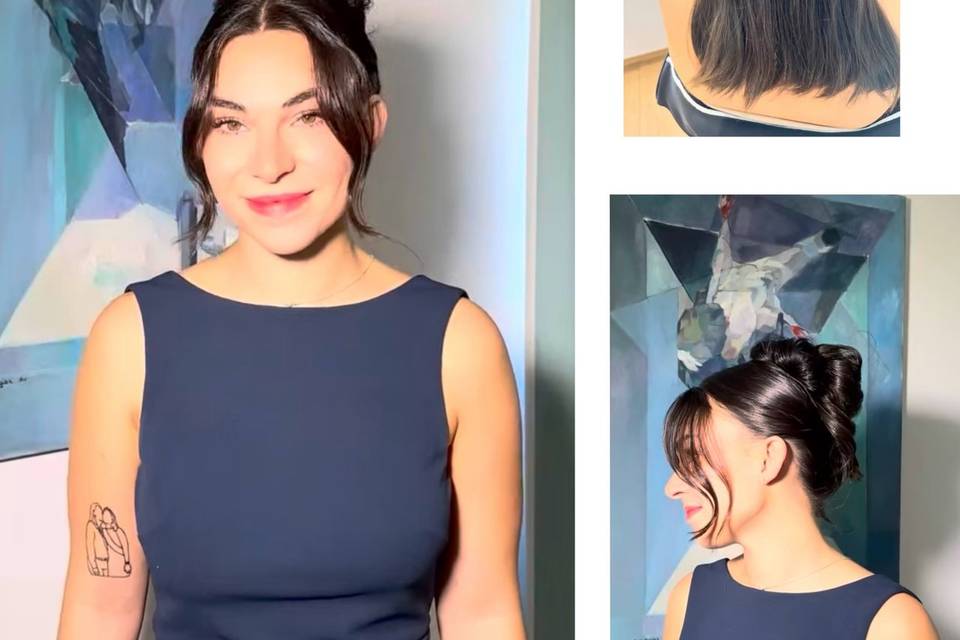 Coiffure pour sœur