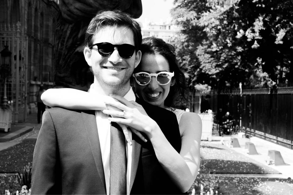 Photographe mariage mairie 16e