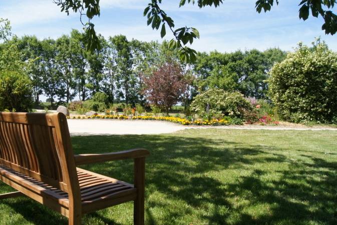 Jardin domaine chenes rouges